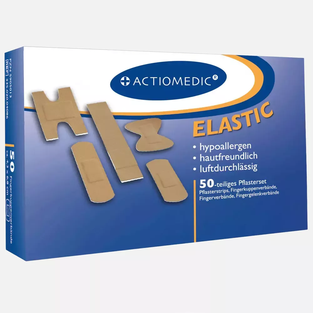Franz Mensch 50073, Elastic PE Plaster Set, 50 pieces, image 2