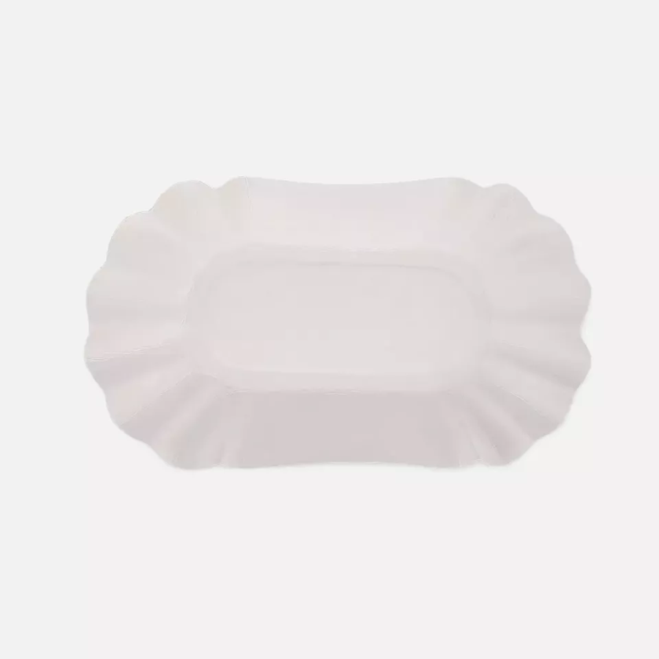 Franz Mensch 415320, Oval Paperboard Paper Trays, 105 x 175 x 30 mm, FSC®-Mix, image 2, gallery thumbnail