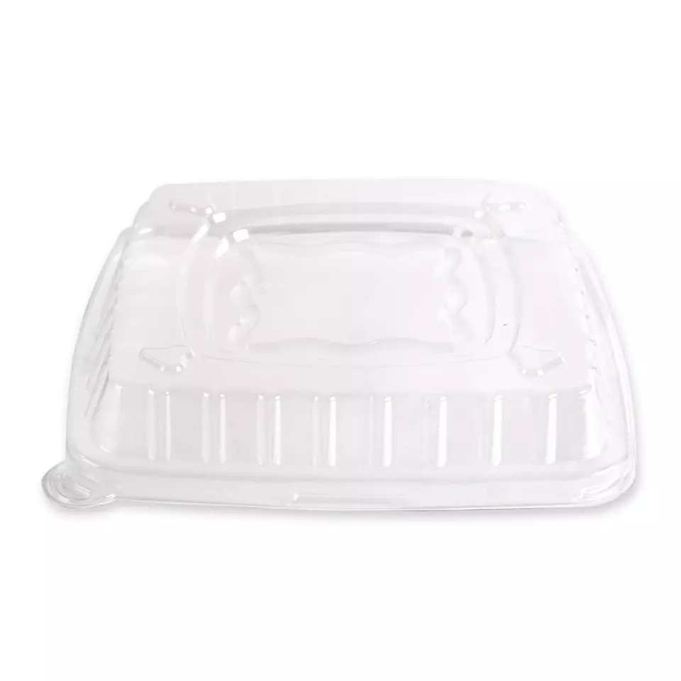 NATUREStar 400740, PET Lids for Square Trays, 190 x 42 mm, Transparent, image 1, gallery thumbnail