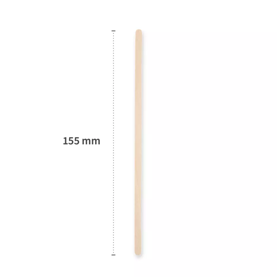 NATUREStar 388563, Organic Single Wrapped Wood Stirrers, 155 mm, FSC® 100%, image 2, gallery thumbnail