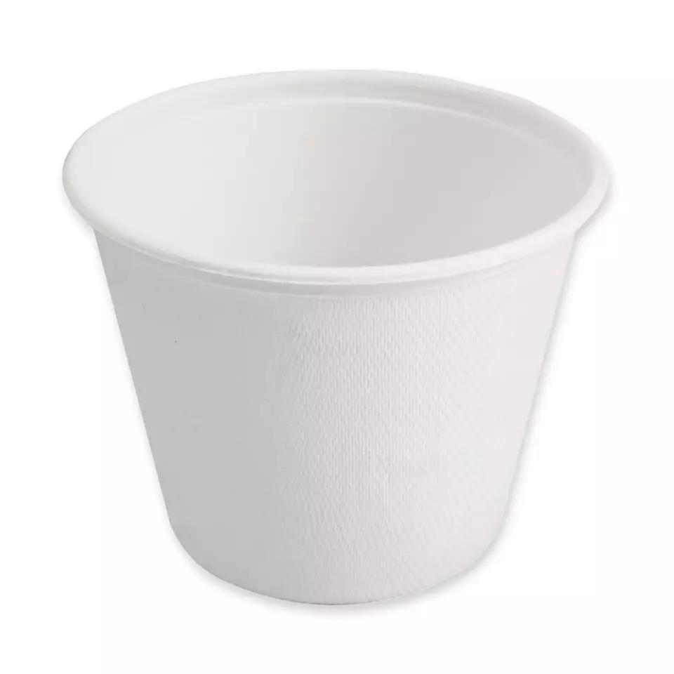 NATUREStar 41142, Organic Bagasse Soup Cups, 425 ml, Ø 105 mm, 77 mm deep, image 1, gallery thumbnail