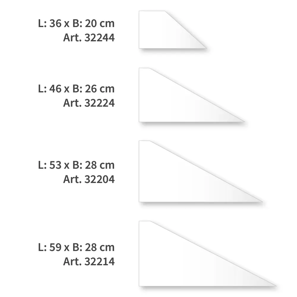 HygoStar 32224, Hygogrip PE Pastry Tubes, 46 x 26 cm, Transparent, image 2