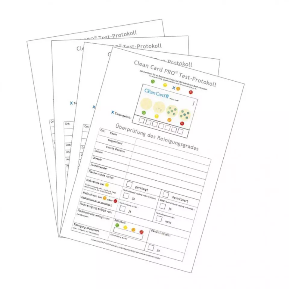 Franz Mensch 31500, Clean Card® Pro Paper Test Protocol, image 1, gallery thumbnail