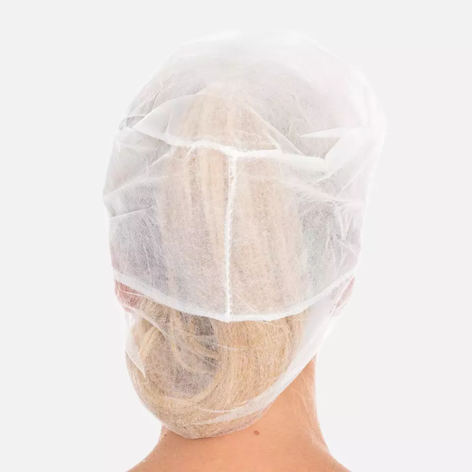 HygoNorm 128899, Eco Peaked Snood Caps, ø 31 cm, White, PP, image 3, gallery thumbnail