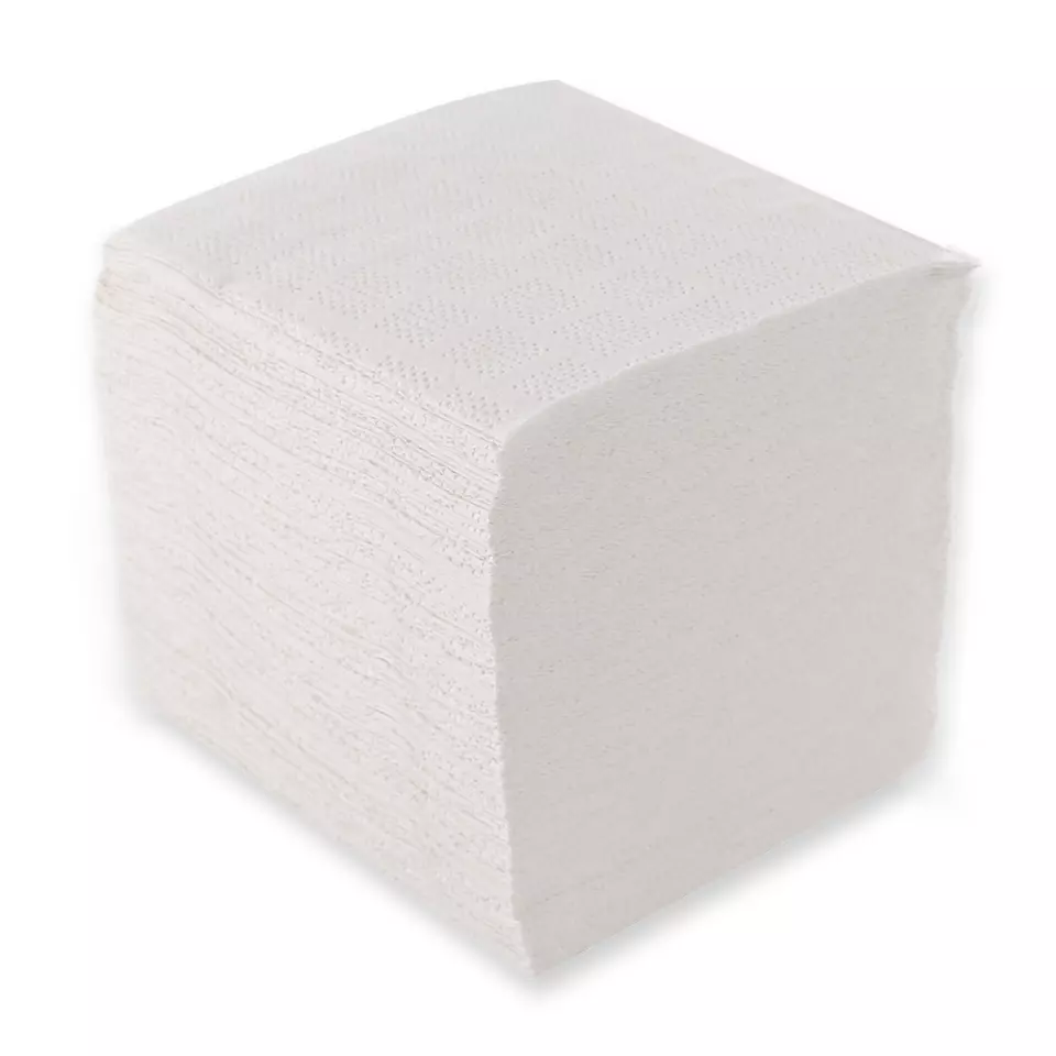 HygoClean 30427, 2-lagiges Interfold Zellstoff-Toilettenpapier, Einzelblatt, Weiß, FSC®-Mix, image 3, gallery thumbnail