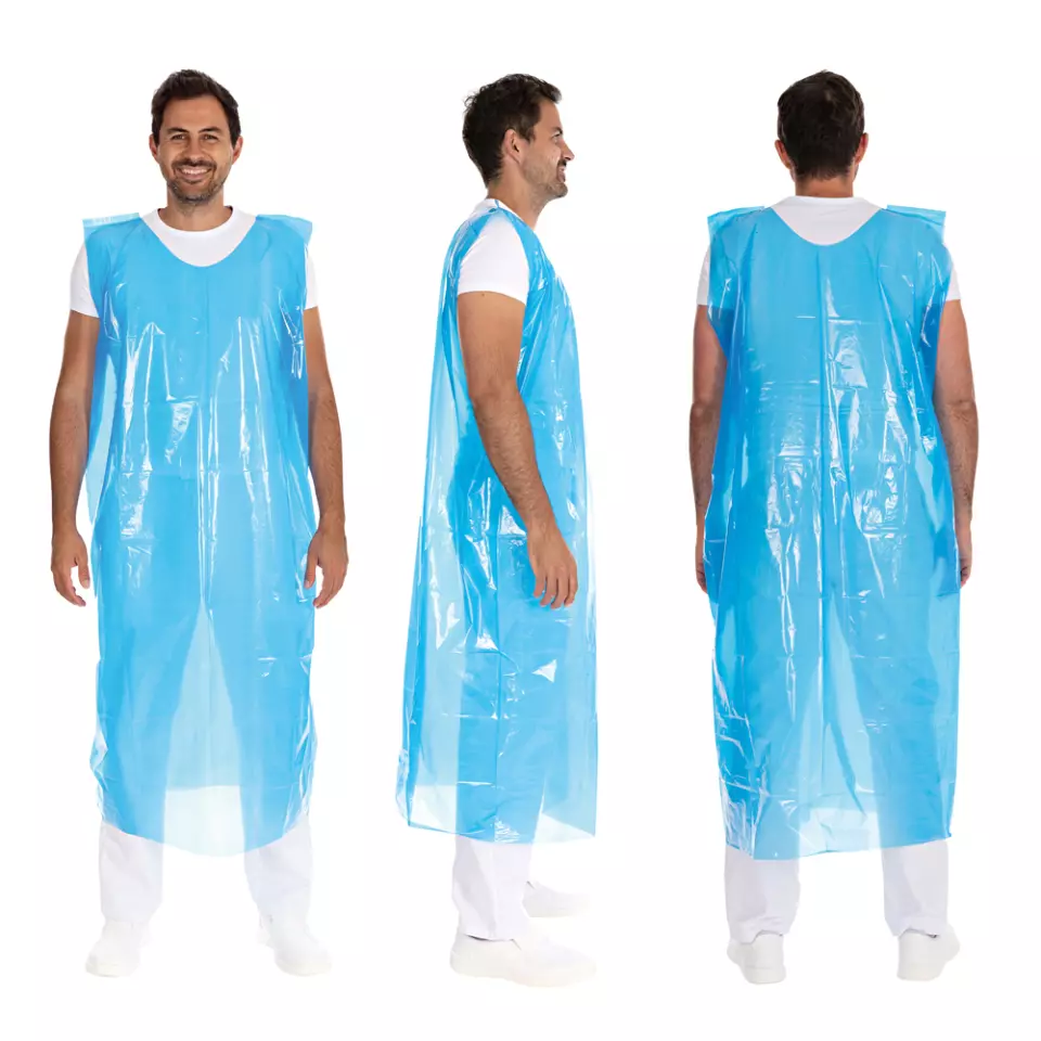 HygoStar 23616, LDPE Full Body Aprons, 30 my, image 6, gallery thumbnail