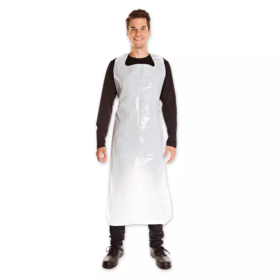 HygoStar 23505, Disposable LDPE Aprons, 60 my, image 9, gallery thumbnail