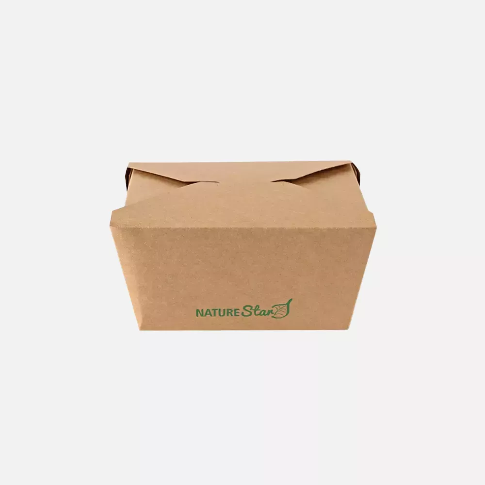 NATUREStar 416313, Menu Organic Food Boxes, 130 x 105 x 65 mm, Kraft Paper/PLA, image 4