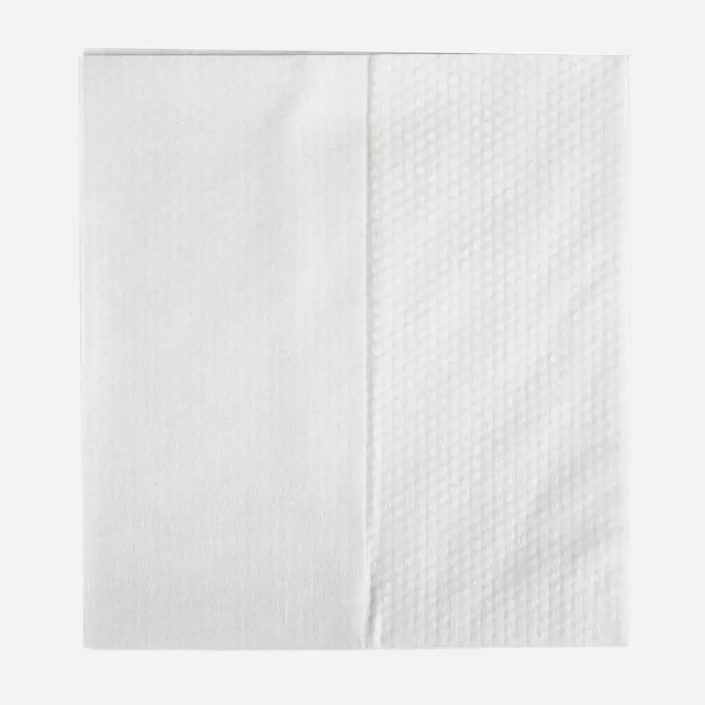 HygoClean 317510, Spunlace Cleaning Cloths, Pleated, White, image 2