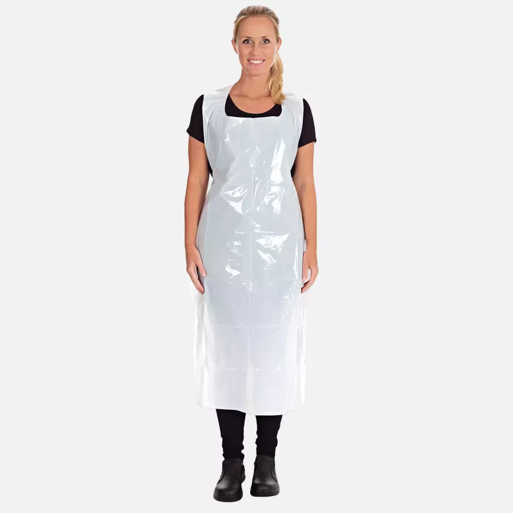 HygoStar 23350, LDPE Disposable Aprons, Dispenser Box, 140 x 75 cm, Approx. 16 my, White, image 5