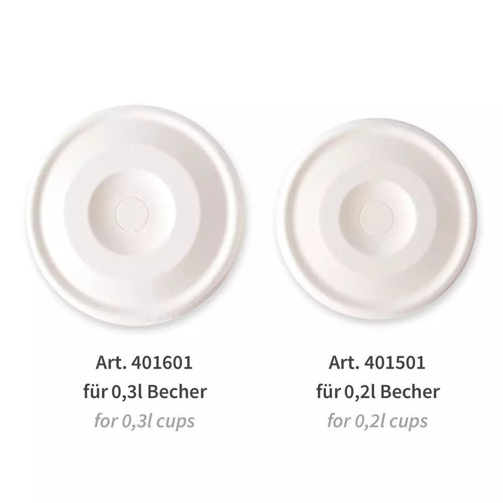 NATUREStar 401501, Organic Bagasse Flat Lids