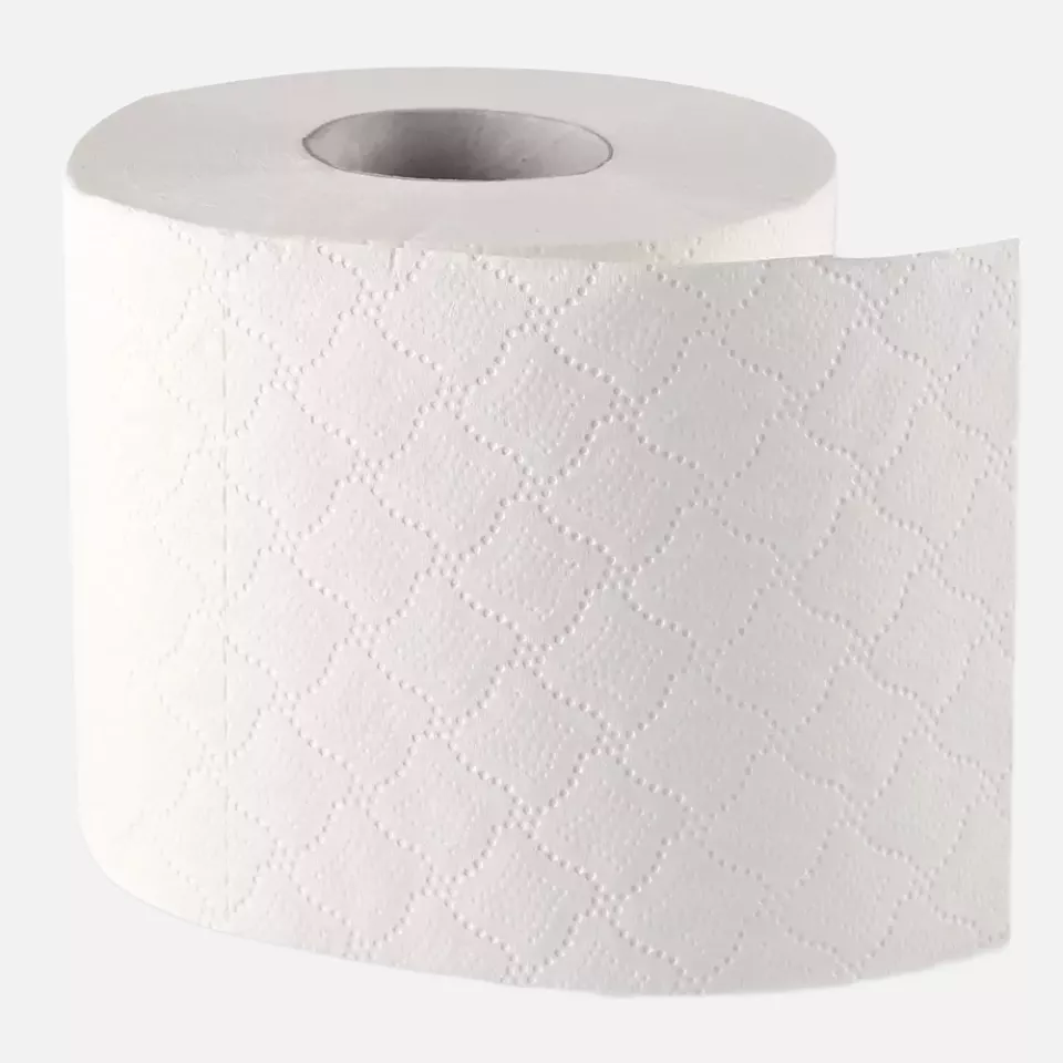 HygoClean 30425, 3-lagiges Zellstoff-Toilettenpapier, Kleinrolle, Weiß, image 1, gallery thumbnail