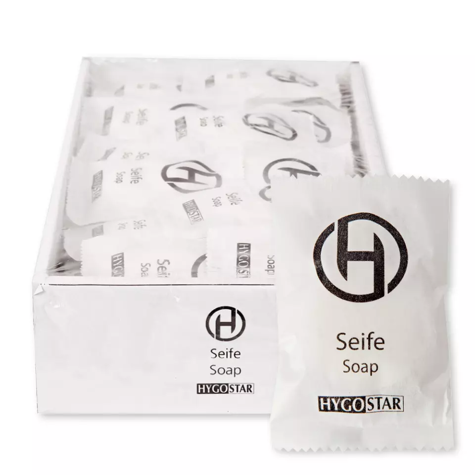 Hygostar 556219, Round Hand Soap, White, image 1, gallery thumbnail