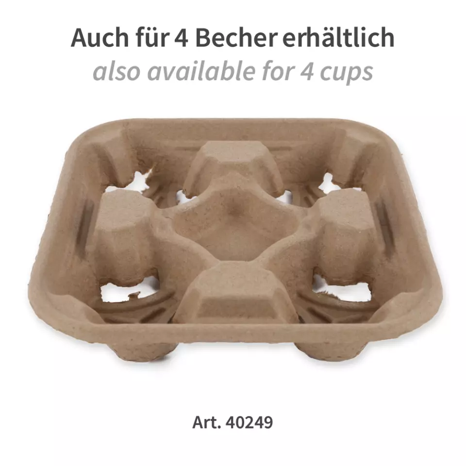 NATUREStar 40239, Doppel-Becherhalter aus Bio-Recyclingpapier, image 5, gallery thumbnail
