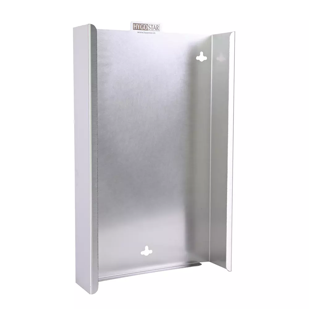 Hygostar 889371, Power Grip Glove Dispenser, Stainless Steel, image 1