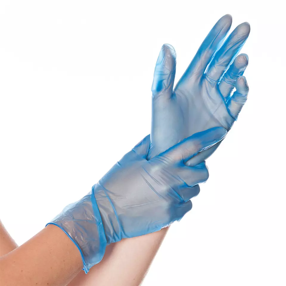HygoStar 26906, Classic Vinyl Gloves, Powdered, image 1, gallery thumbnail