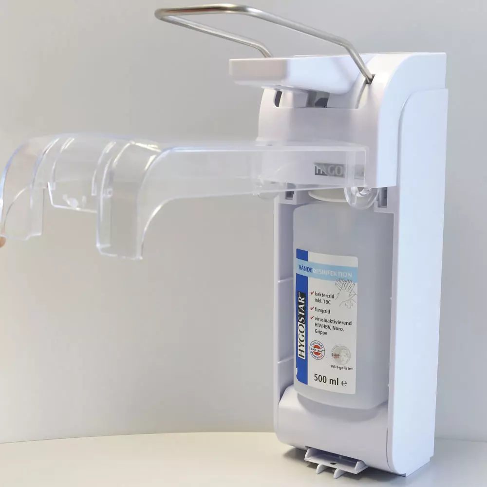 HygoClean 88841, Euro Universal Plastic Dispenser with Arm Lever, image 3