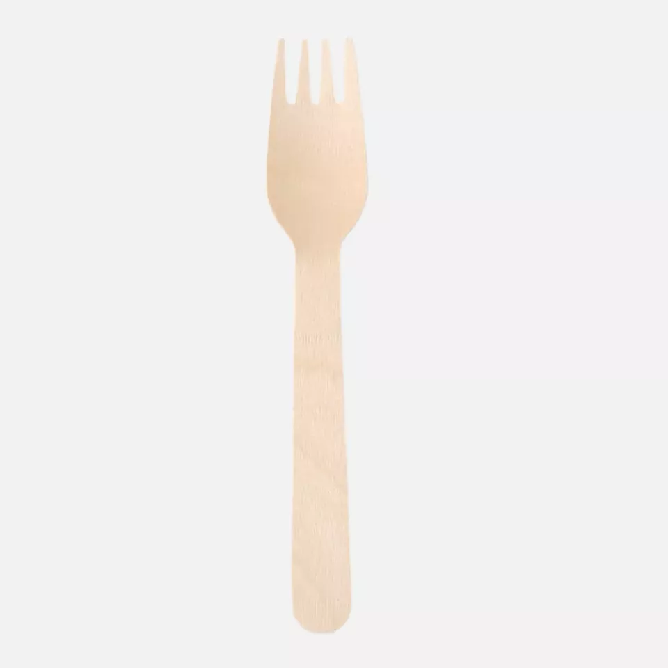 NATUREStar 388562, Organic Wood Forks, 160 mm, FSC® 100%, Wax Coated, image 1, gallery thumbnail