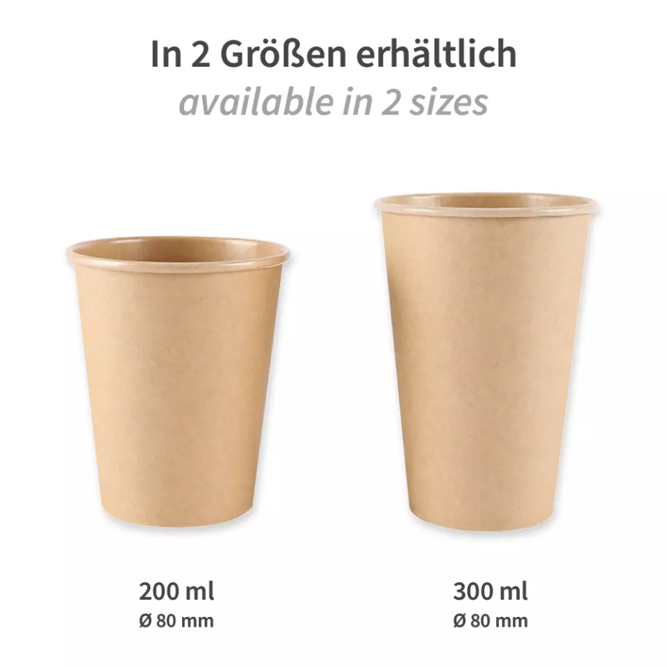NATUREStar 407123, Kraft FSC®-Mix Coffee Cups, 300 ml / 12 oz, ø 80 mm, Kraft Paper/PE, image 2, gallery thumbnail