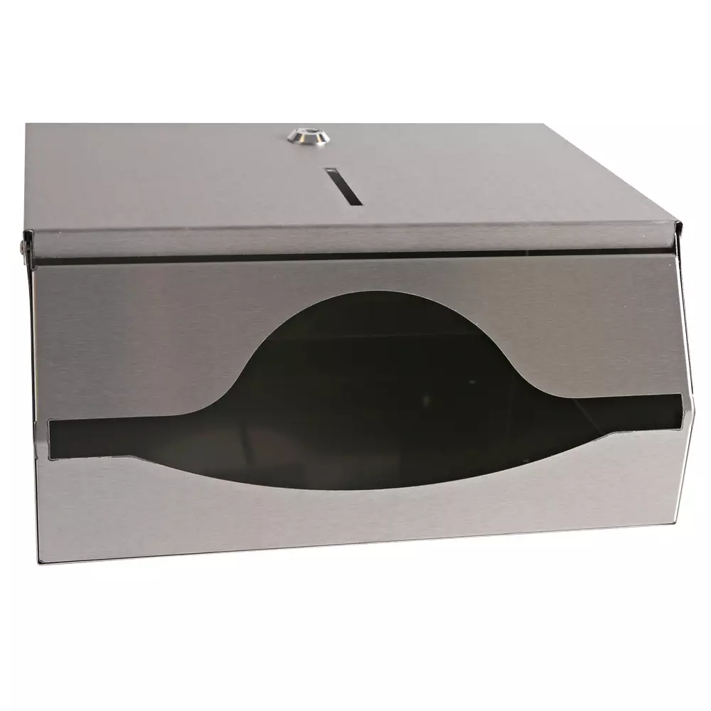 Hygostar 889650, C/V/ZZ-Fold Hand Towel Dispenser, Stainless Steel, image 3