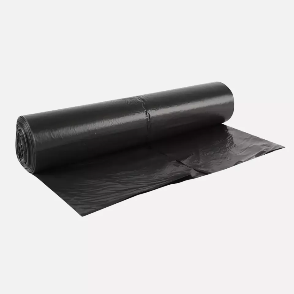 HygoClean 32303, Eco LDPE Waste Bags, 120 l, Black, Roll, image 2, gallery thumbnail