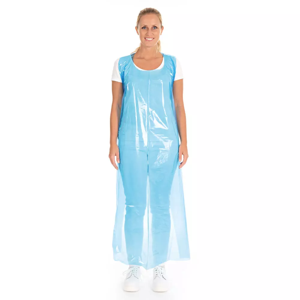 HygoStar 2327, Disposable LDPE Aprons, 35 my