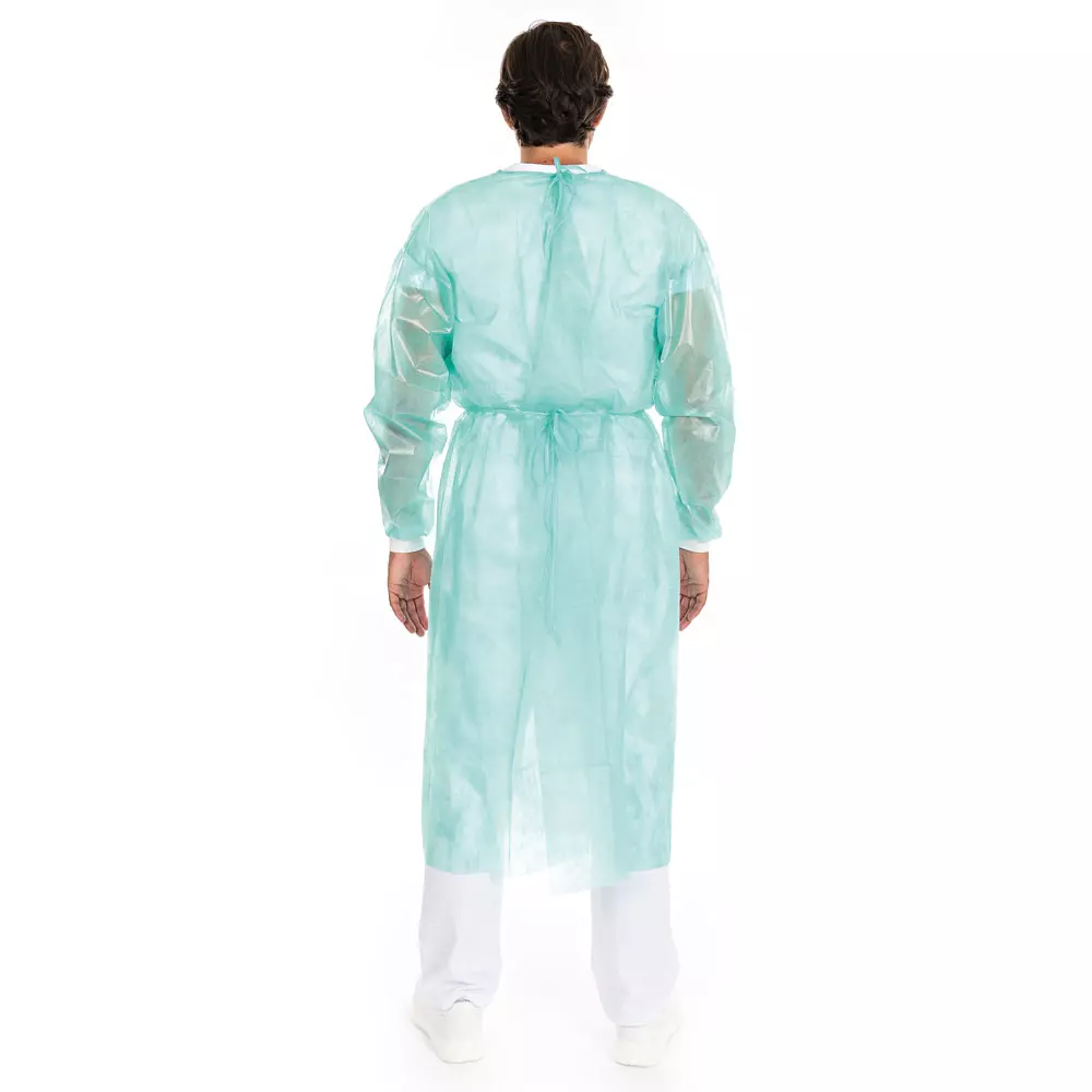 HygoStar 27776, PP/PE Gowns with Neck Ties, Partly Laminated, image 6