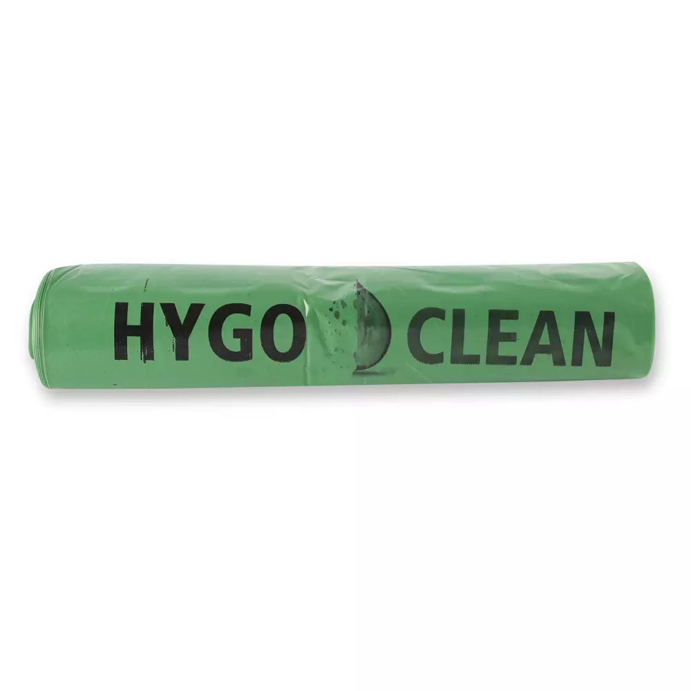 HygoClean 32557, Light LDPE Waste Bags, 120 l, Green, Roll, image 3