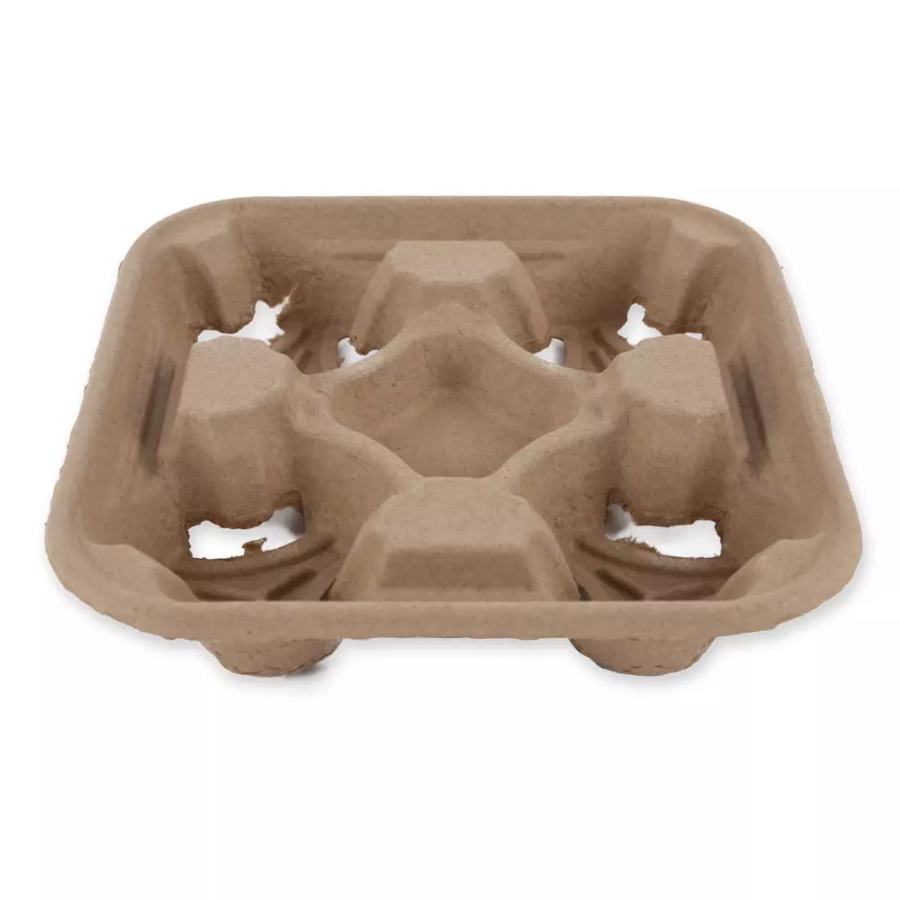 NATUREStar 40249, Quattro Organic Recycled Paper Cup Holder