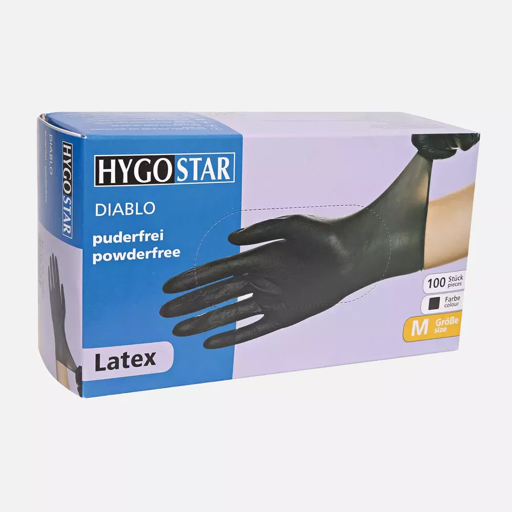 HygoStar 26708, Diablo Latex Gloves, Powder-free, image 3