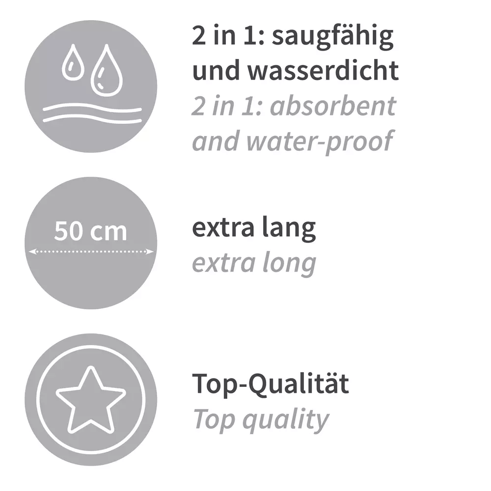 HygoStar 2830, Airlaid/PE Oversleeves, White, image 7