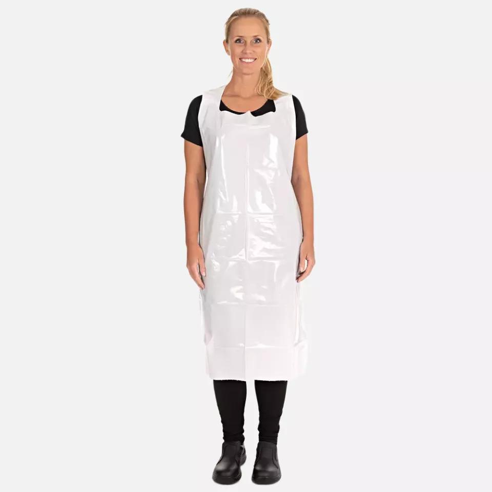 HygoStar 23546, LDPE Disposable Aprons, 125 x 75 cm, 50 my, image 1, gallery thumbnail