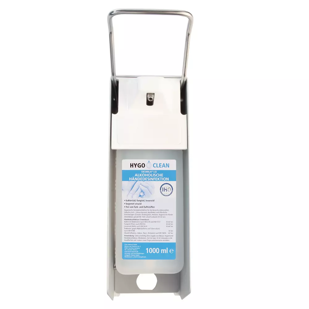 HygoClean 888432, Euro Aluminum Dispenser, 1 l, Short Arm Lever, Plastic Pump, image 1