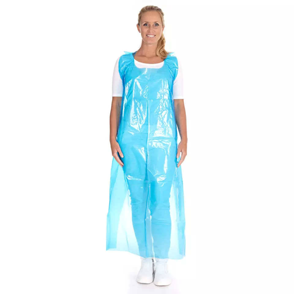 HygoStar 2356, Disposable LDPE Aprons, 60 my, 125 x 75 cm, image 1, gallery thumbnail