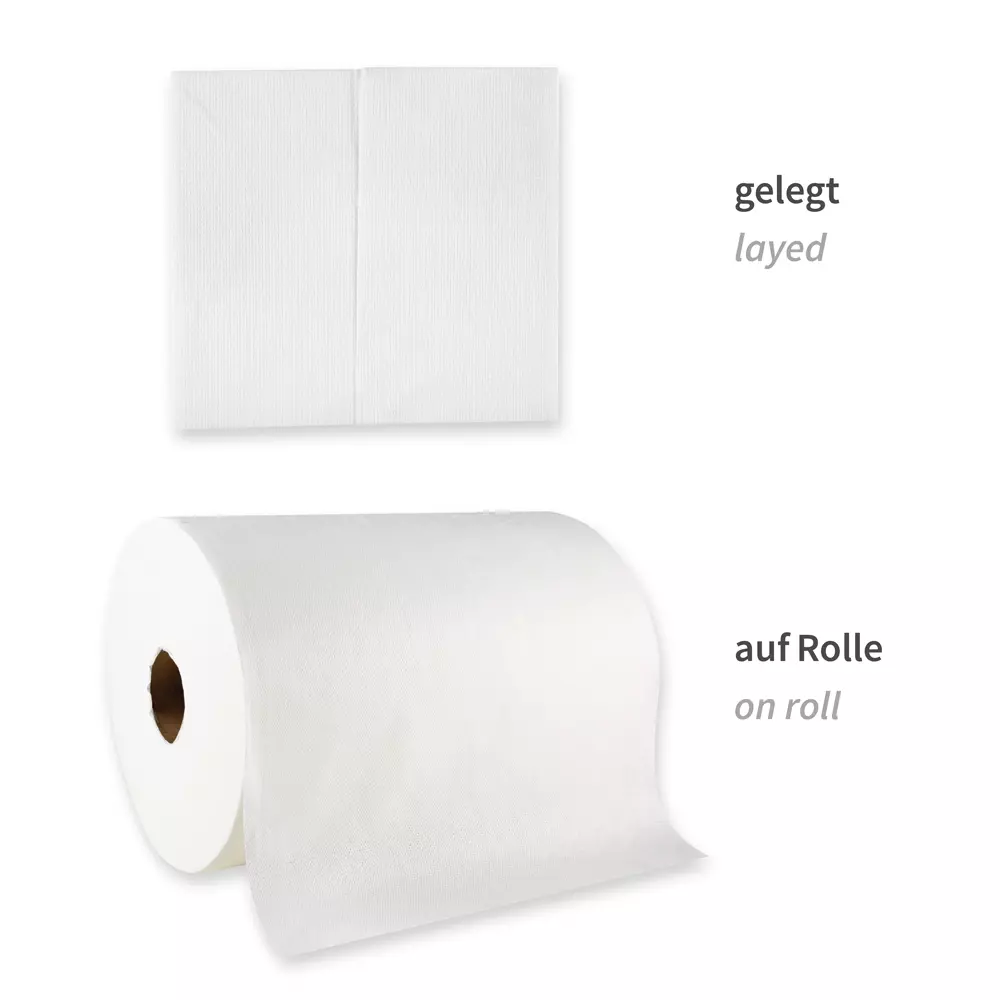 HygoClean 3170, Hygotex Viscose Cleaning Cloths, Roll, White, image 3