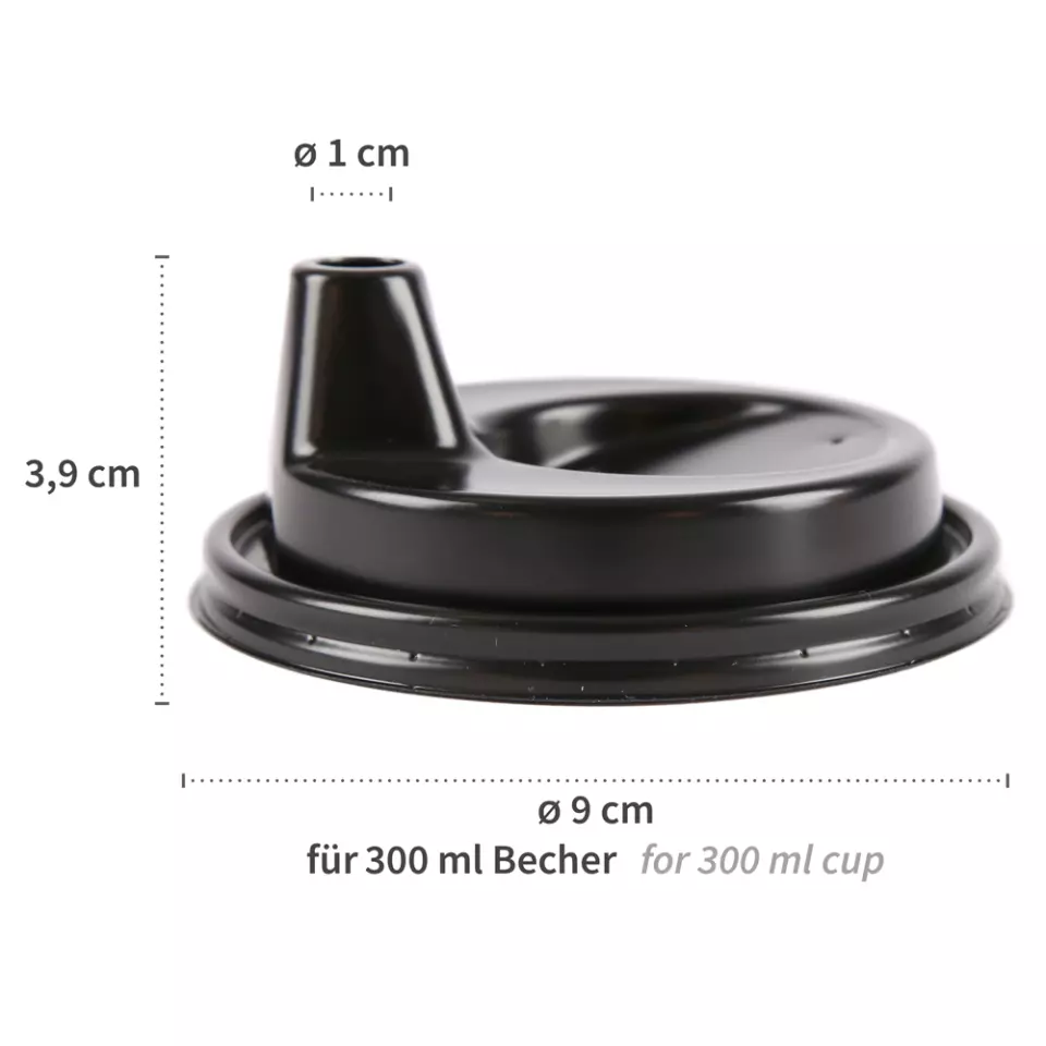 HygoStar 40063, PP Feeding Lids, Ø 90 mm, Black, image 5, gallery thumbnail