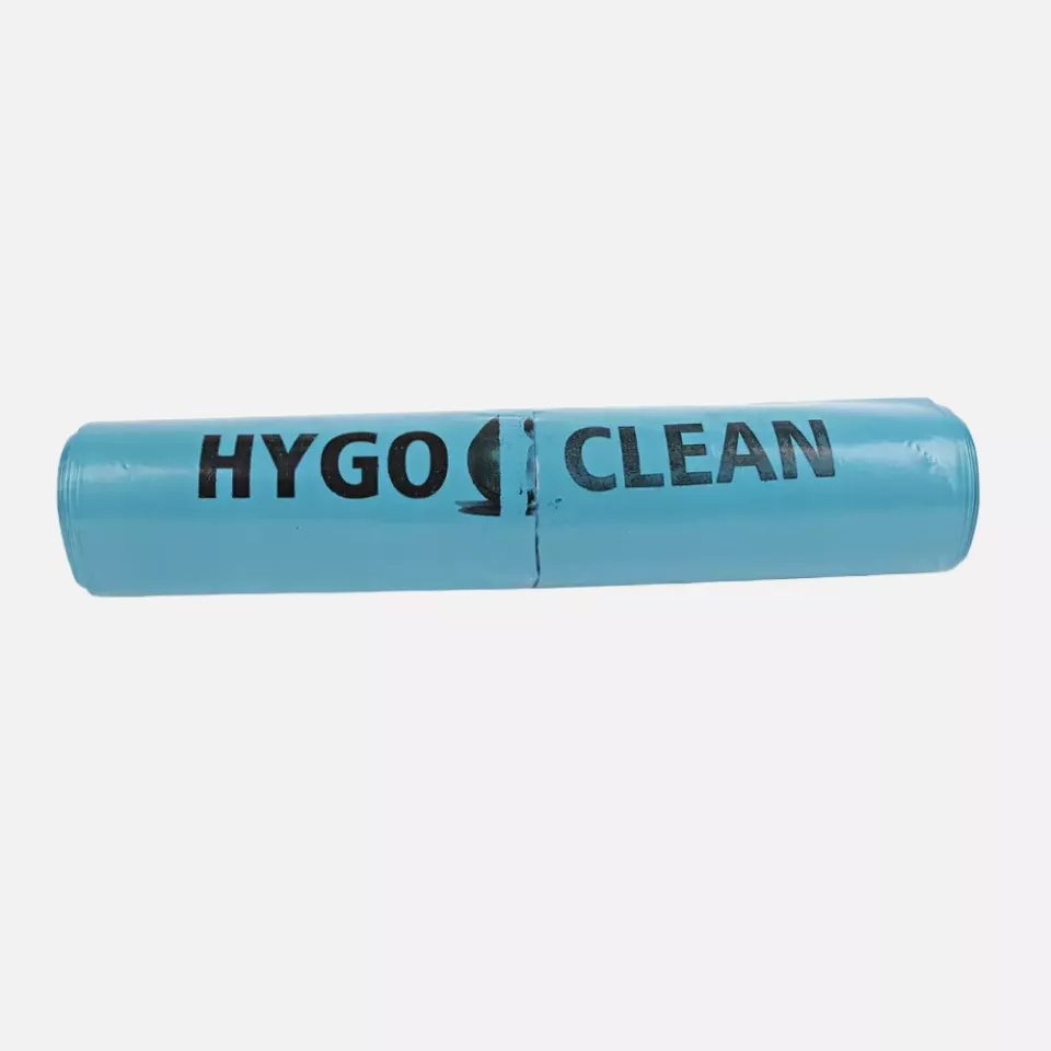 HygoClean 32444, LDPE Waste Bags, 130 l, Blue, Roll, image 3, gallery thumbnail