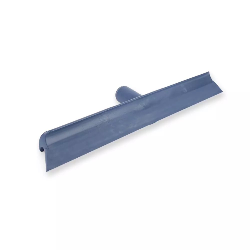 HygoClean 85596, Detectable PP Single Blade Rubber Squeegee, Blue, image 1