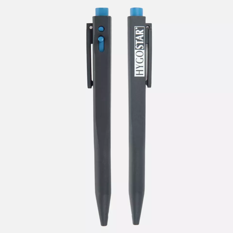 HygoStar 85568, Detectable Plastic Pen Clip, Blue, image 3, gallery thumbnail