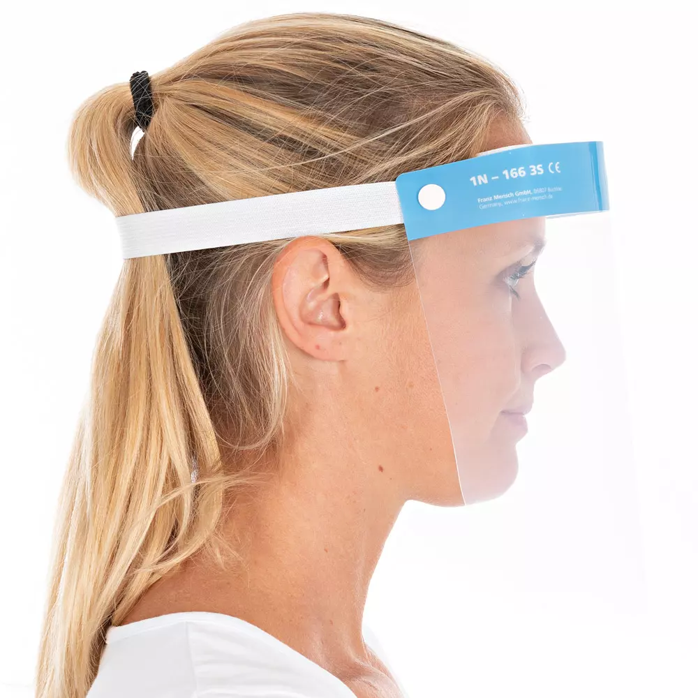 HygoStar 8520P, 3S PET Face Shield, Transparent, Economy Pack, image 4