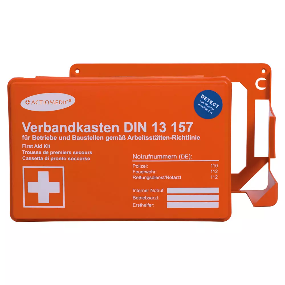Franz Mensch 50036, Mini Detect First Aid Kit, DIN 13157