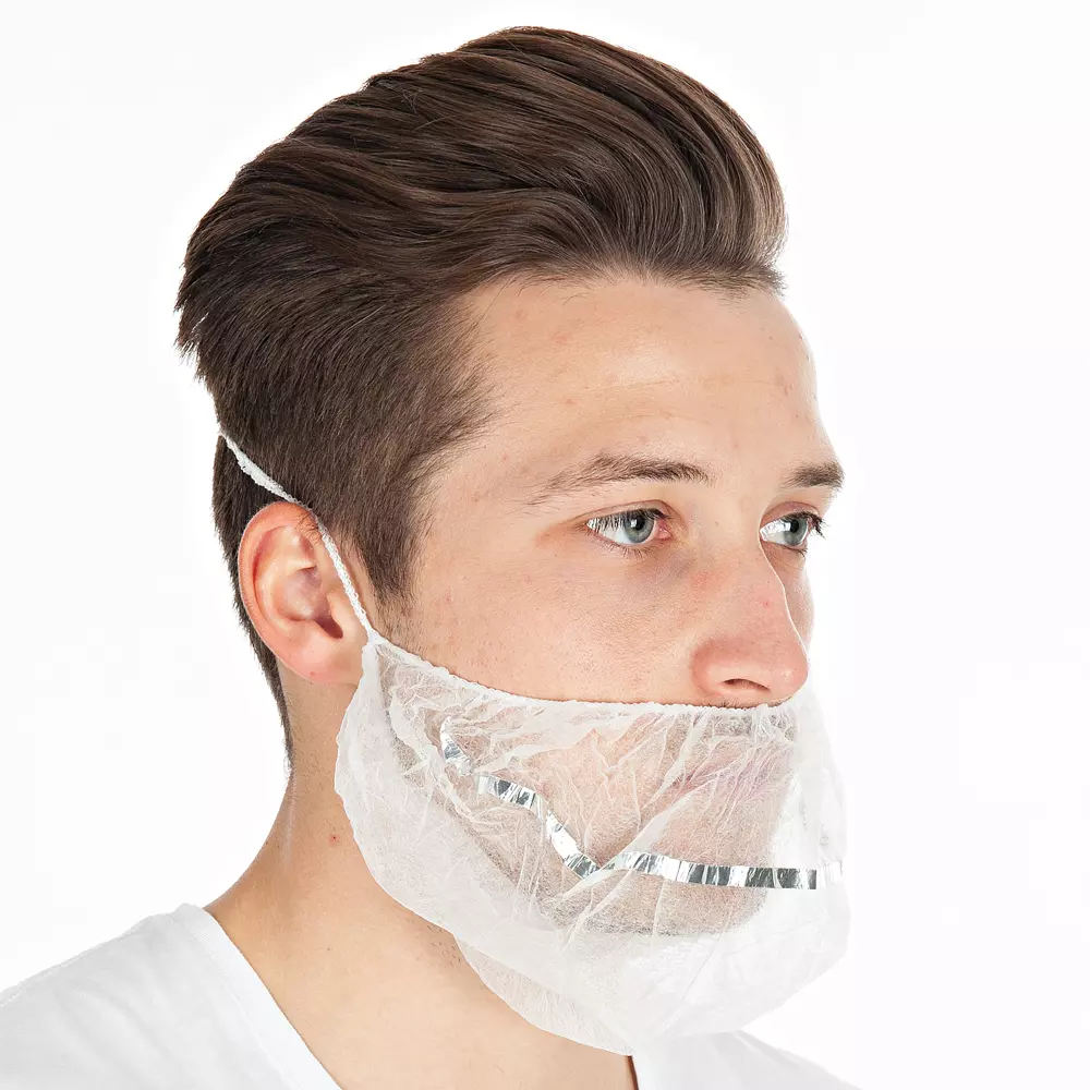 Hygostar 29161, PP Beard Cover, Detectable, image 5