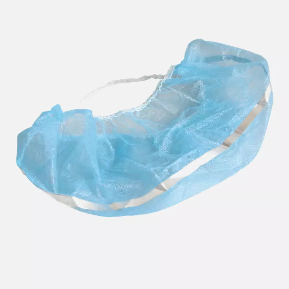 HygoStar 291621, PP Detectable Beard Cover, Blue, image 1, gallery thumbnail
