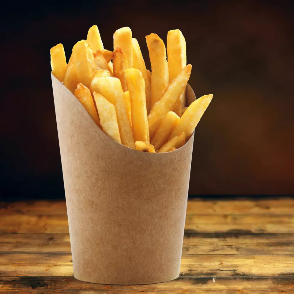 NATUREStar 416649, Kraft Paper/PLA Snack Cups, Wrap, 400 ml, ø 60 mm, 135 mm, image 4, gallery thumbnail