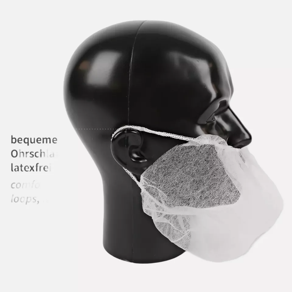 HygoStar 292206, PP-Bartschutz mit Ohrschlaufen, Groß, image 3, gallery thumbnail