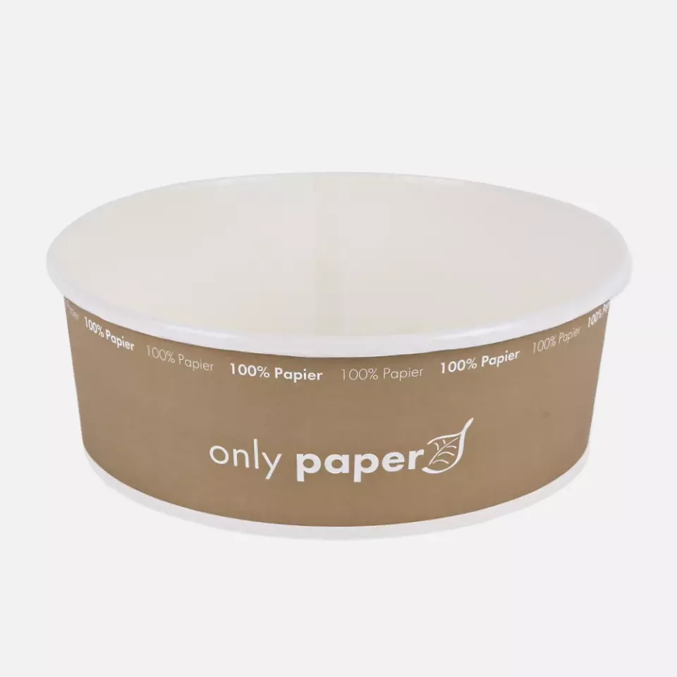 NATUREStar 418130, Organic Paperboard Salad Bowls, 1300 ml, ø 185 mm, image 1, gallery thumbnail
