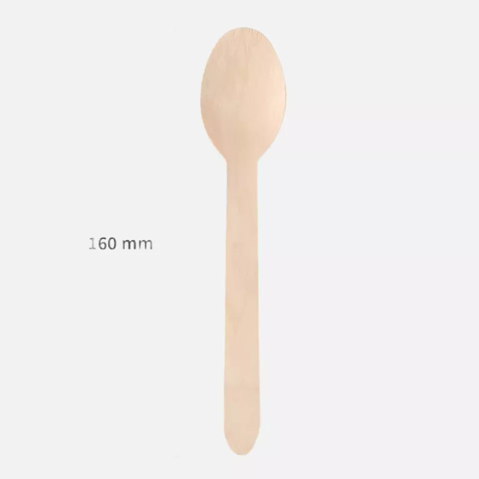NATUREStar 388622, Organic Wood Spoon Cutlery Sets, FSC® 100%, Wax Coated, image 2, gallery thumbnail