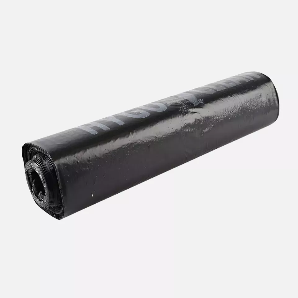 HygoClean 32553, Light LDPE Waste Bags, 120 l, Black, Roll, image 1, gallery thumbnail