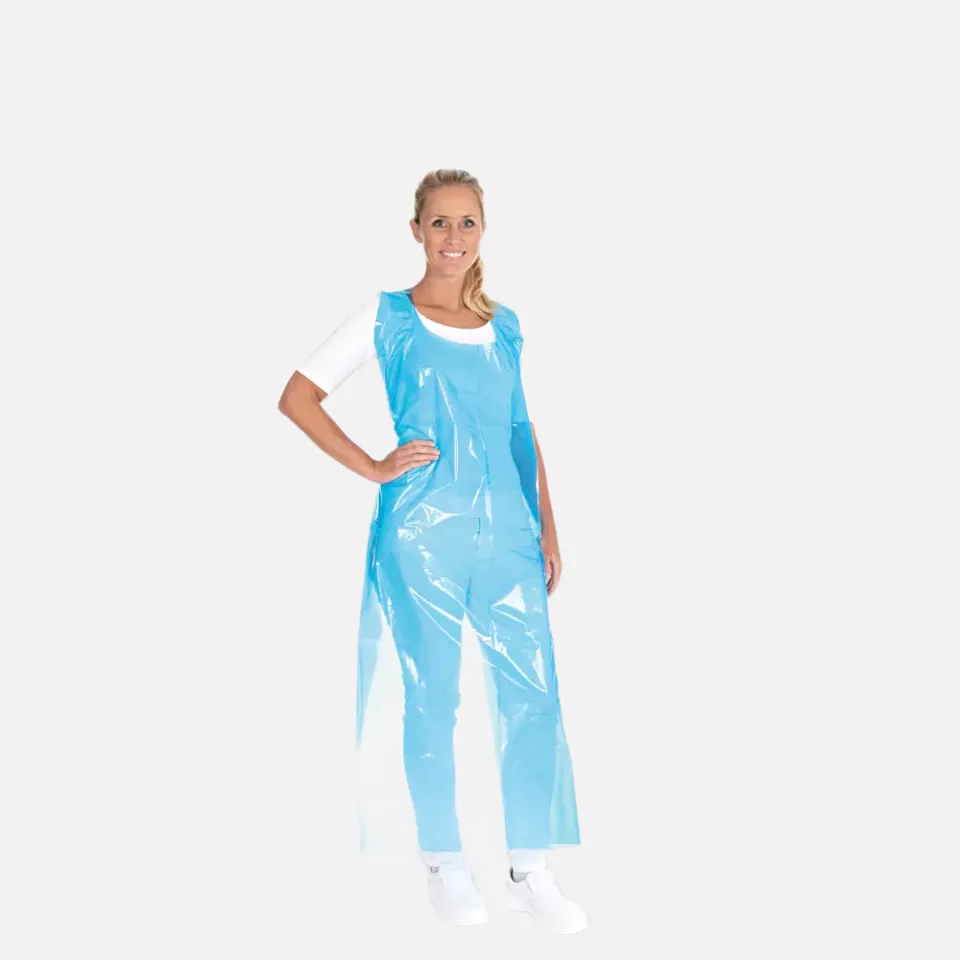 HygoStar 23505, Disposable LDPE Aprons, 60 my, image 5, gallery thumbnail
