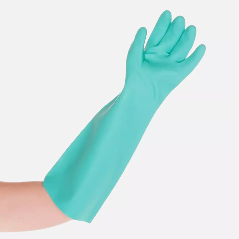 HygoStar 26604, Professional Super Long Nitrile Chemical Protection Gloves, image 1, gallery thumbnail